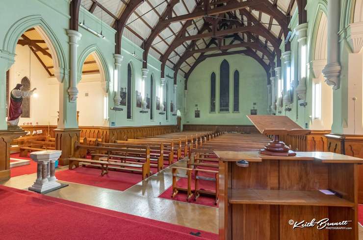 St Gerard's Church and monastery, on Hawker Street, in Wellington, is a heritage-listed building. Photo / Keith Bennett Photography