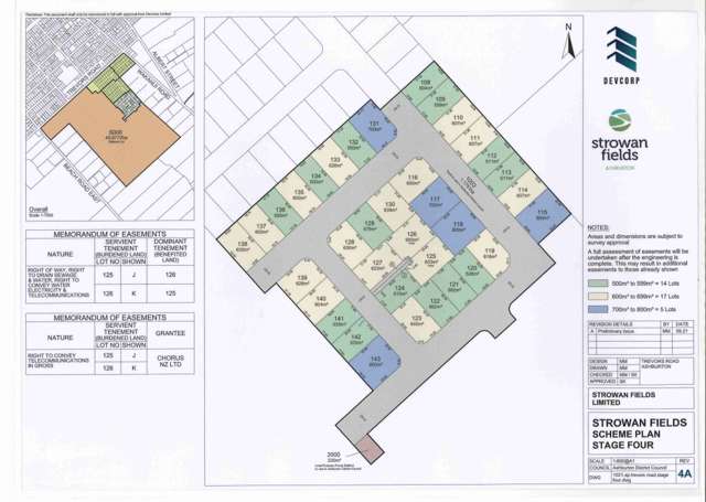 Strowan Fields on Trevors Road- Titles issued