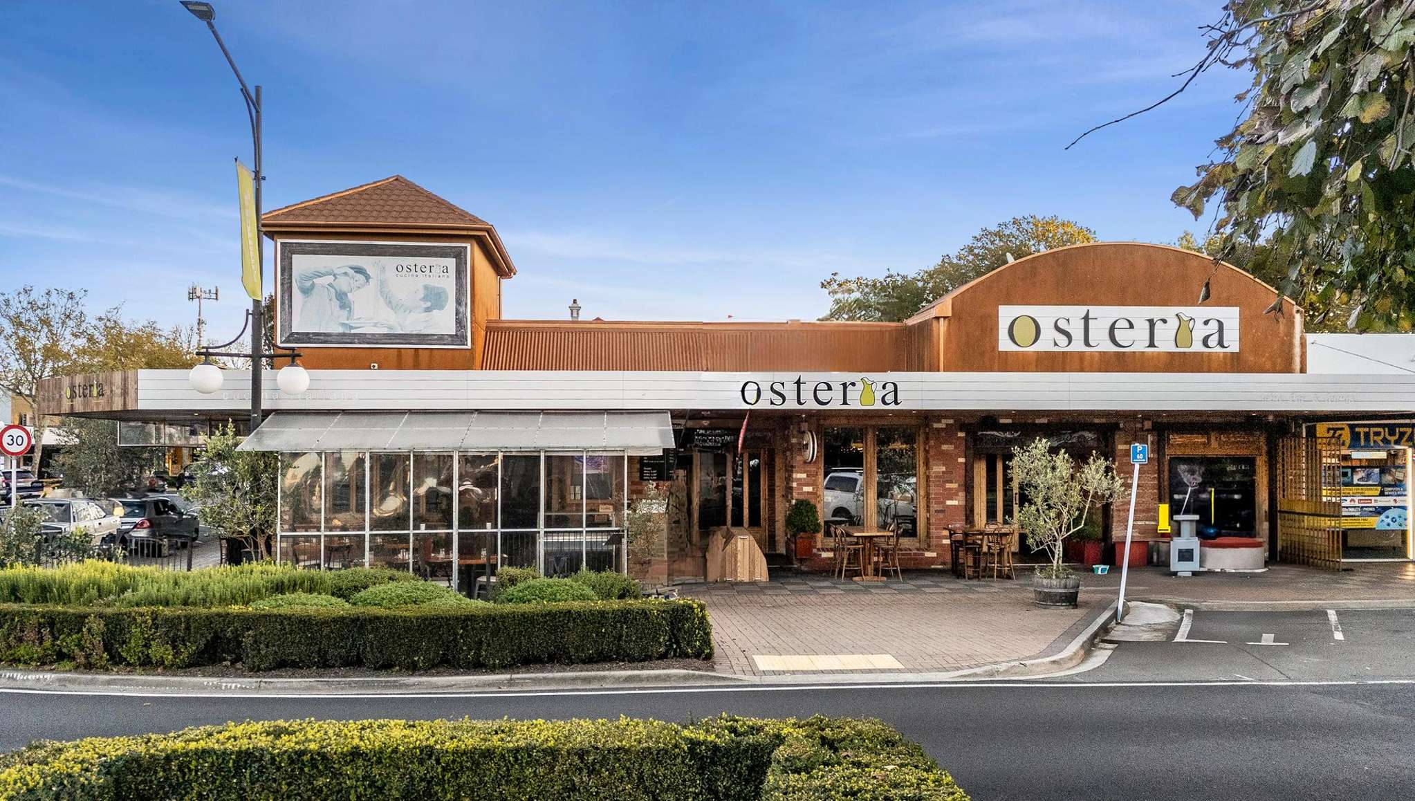 High-profile hospitality premises on the menu