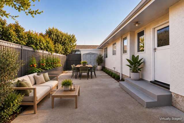 Freshly renovated. Solar powered. Easy-care living in Napier South.