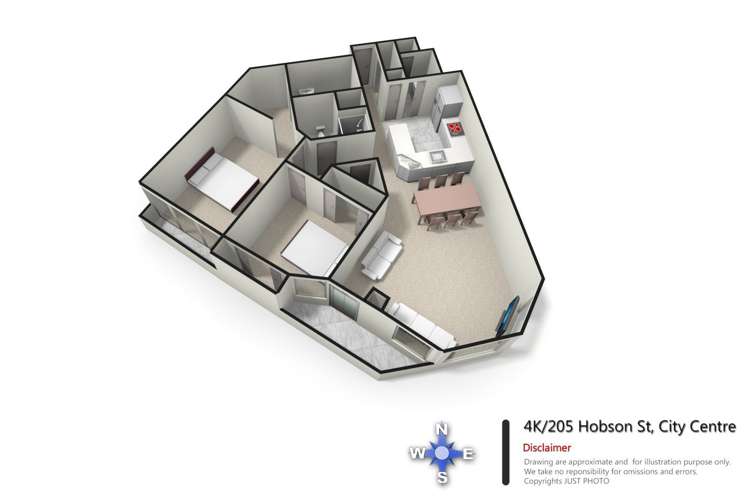 4k/205 Hobson Street Auckland Central_3