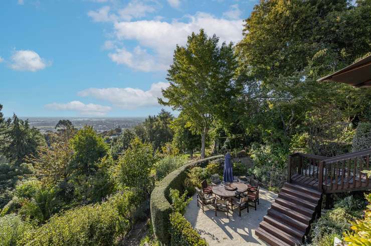 116 Dyers Pass Road, in Cashmere, Christchurch, was built for Lady Rutherford of Nelson, the widow of Nobel Prize-winner Lord Ernest Rutherford. Photo / Supplied