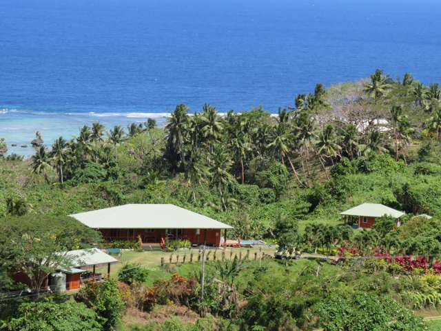 Private 4.91-Acre Ocean View Estate with Two Homes, Orchard, Pool, Large Workshop and Garage in the "Hidden Gem" of Savusavu, Fiji