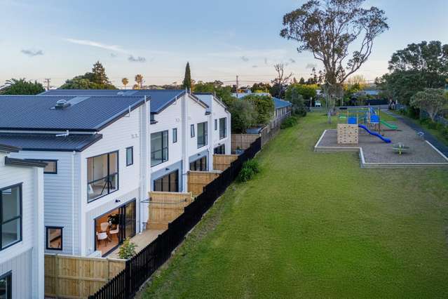 Family Living with Backyard Access to Park