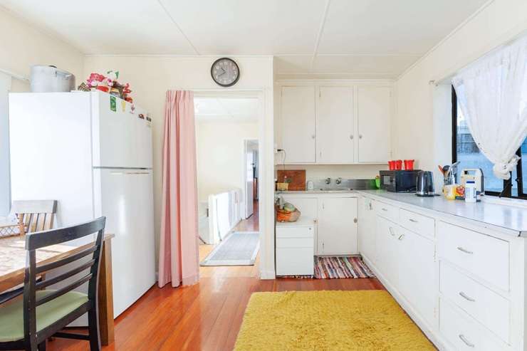 Wellsford’s “what is it?” house on Rodney Street has hit the market with an asking price of $399,000. Photo / Supplied