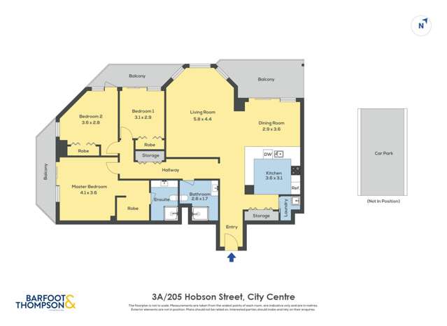 3A/205 Hobson Street City Centre_1
