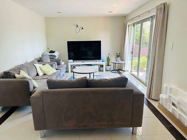 Large 1 bedroom flat with a large living room