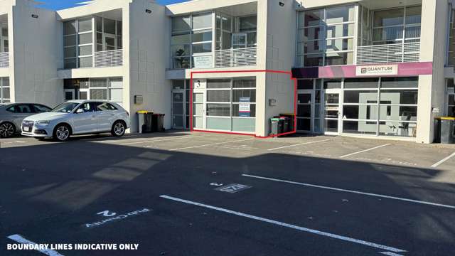 Ground Floor Office with Two Carparks