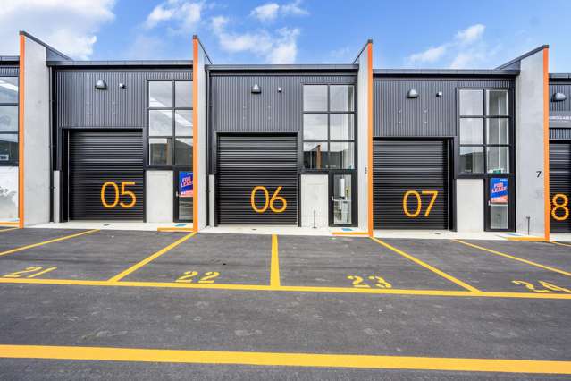 Brand new modern workspace