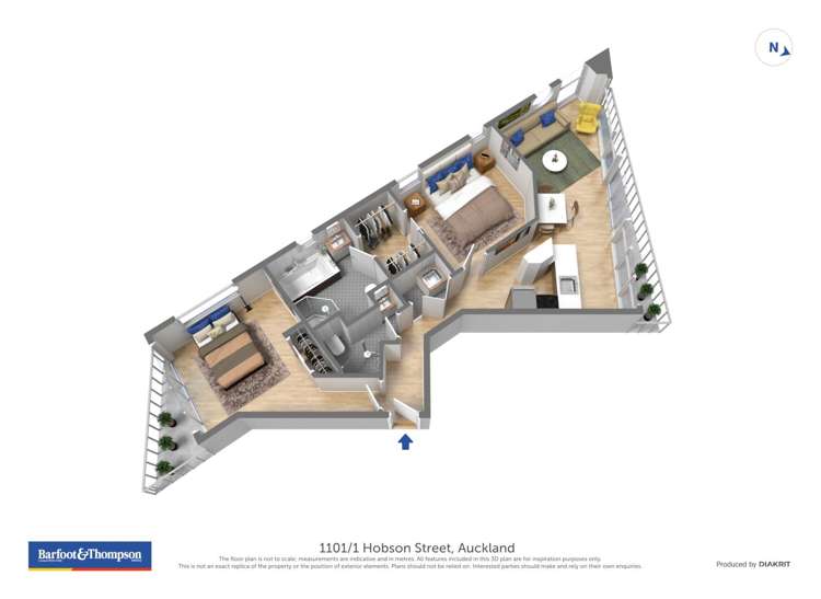 1101/1 Hobson Street Auckland Central_21