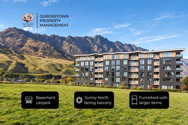 Furnished Studio Unit with Balcony and Basement Carpark