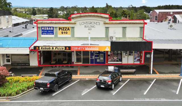 Main Street presence with diversified income