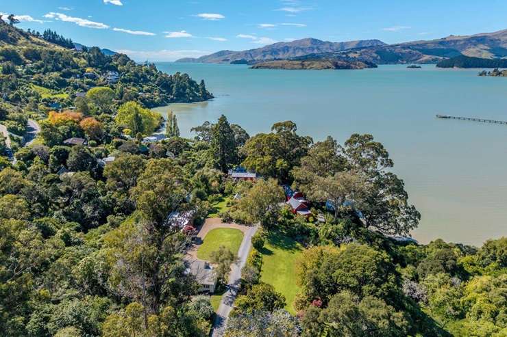 Waitahuna is one of Banks Peninsula’s oldest homes. It was built in 1851 and is on the market for the first time in more than 50 years. Photo / Supplied