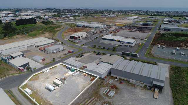 Secured yard with holding income