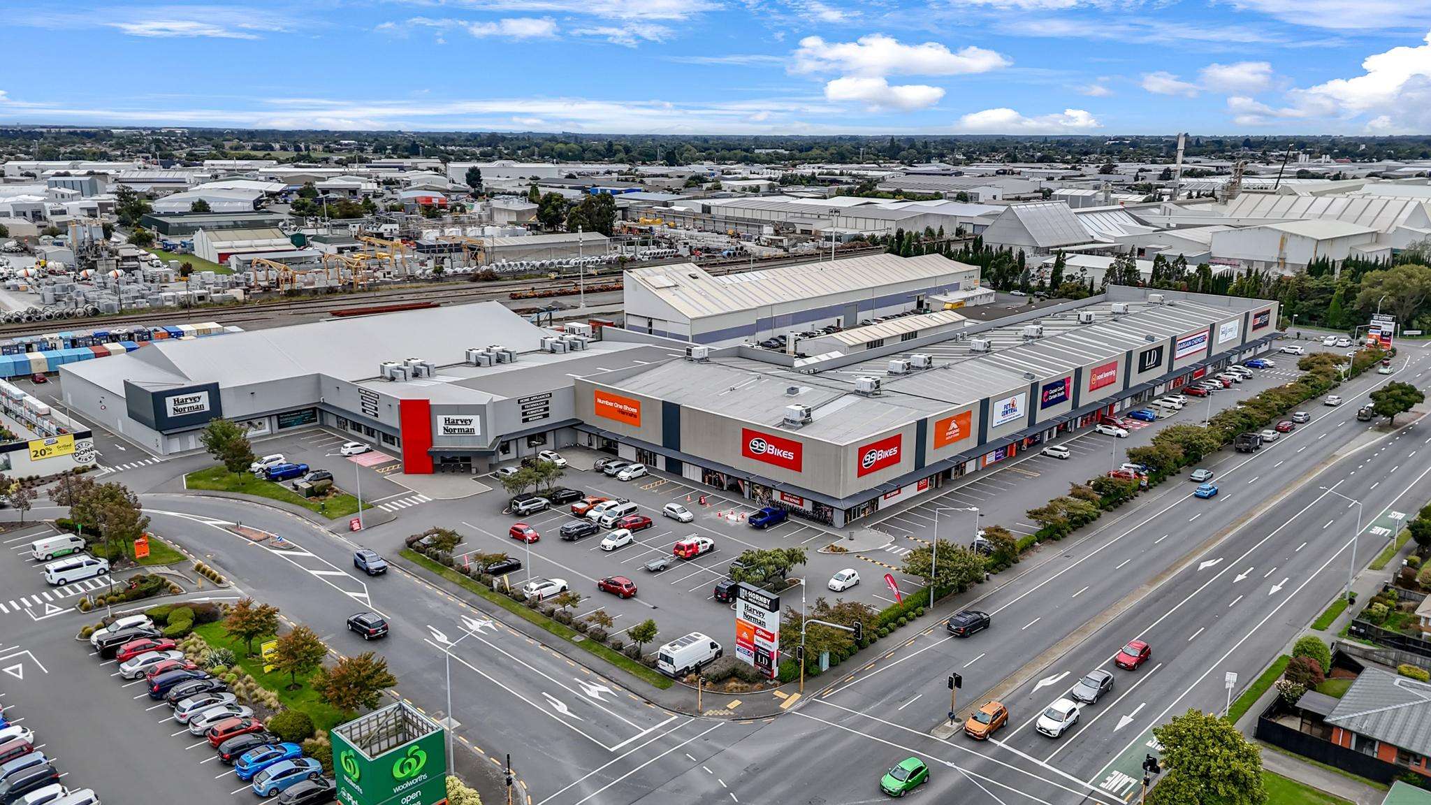 Large-format retail investment with scale