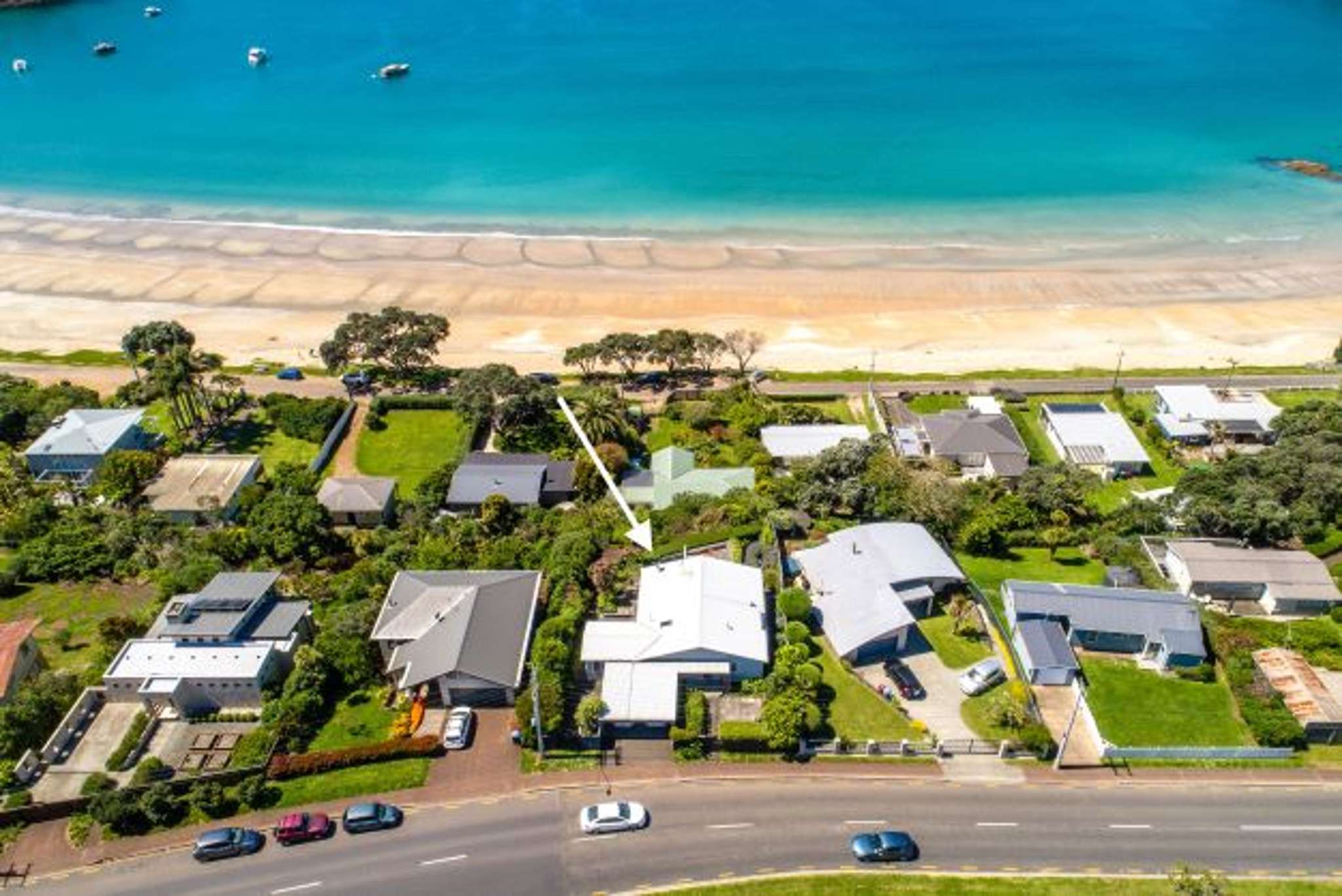 Waiheke home with wide sweeping views of Oneroa Bay on the market