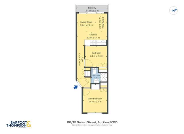 118/72 Nelson Street City Centre_1