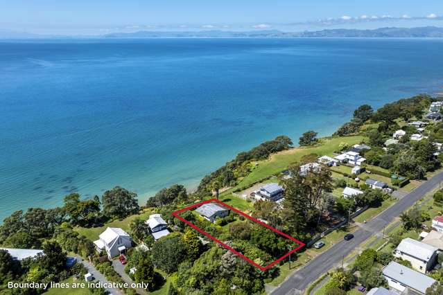 Classic kiwi bach with stunning views