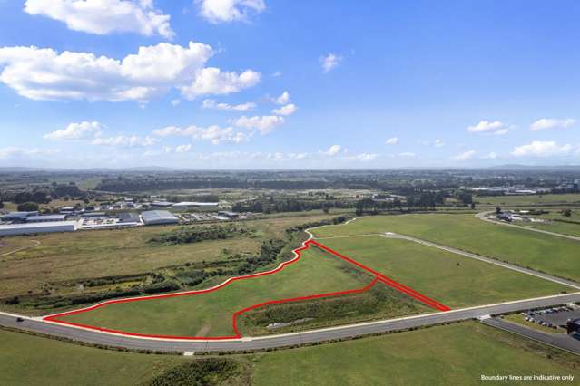 Industrial land below $300/m2
