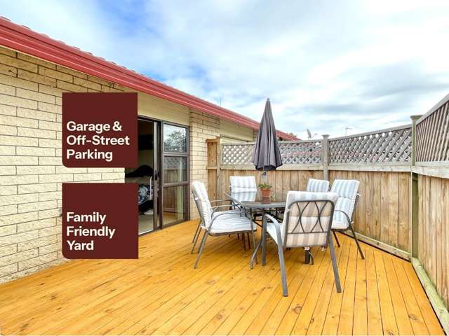 2 BEDROOM - GARAGE - FULLY FENCED