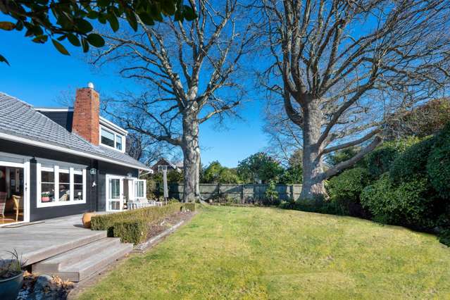 Privacy and Character Amid Country Garden Setting