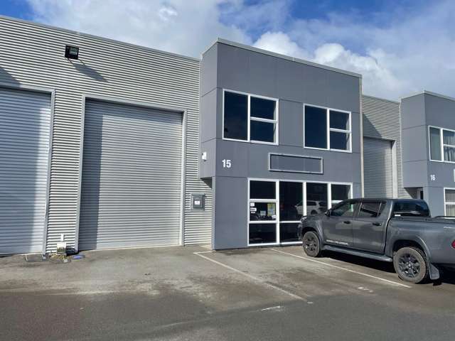 Suburban warehouse with office