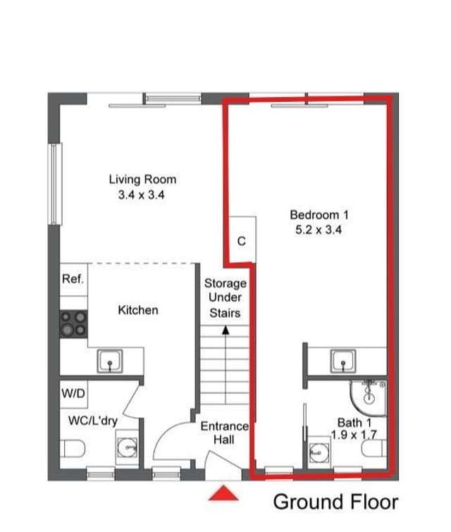 Room 1, 6/181 Knighton Road Hillcrest_1