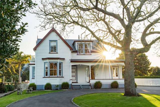 Historic homestead moved from Paihia to Kauri is for sale