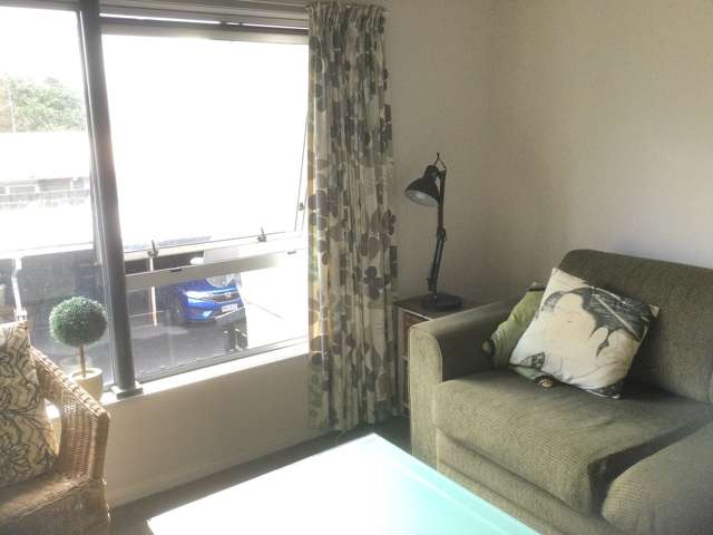 Sunny, secure upstairs city pad