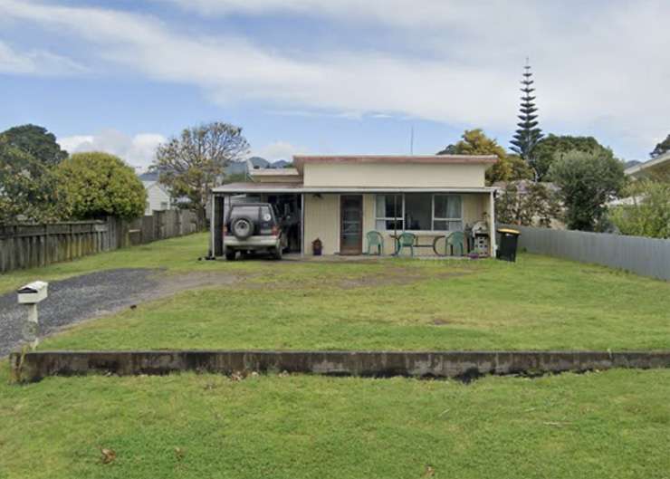 The new four-bedroom home at 221 Sylvia Road, in Whangamata, Thames-Coromandel, is close to the beach. Photo / Supplied