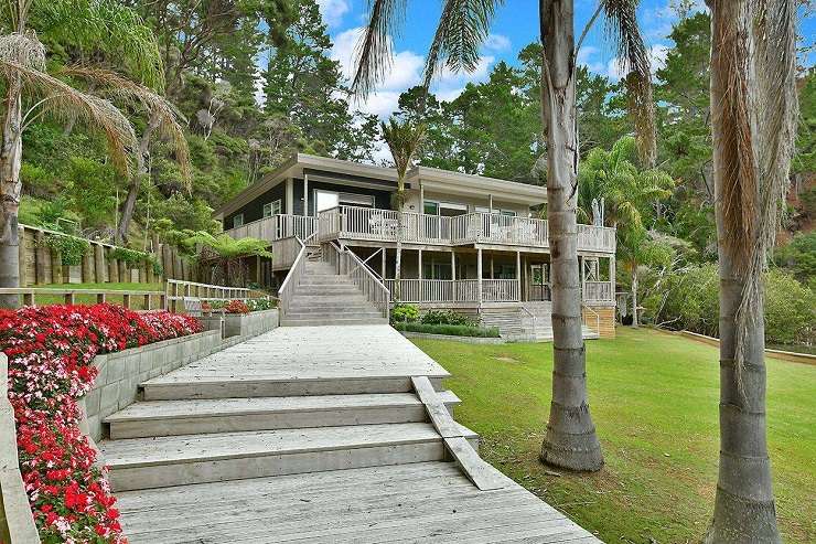 A 6464sqm estate on Roberton-Motuarohia Island, in the Bay of Islands, is one of a handful of private island estates to hit the market and sell this year. Photo / Supplied