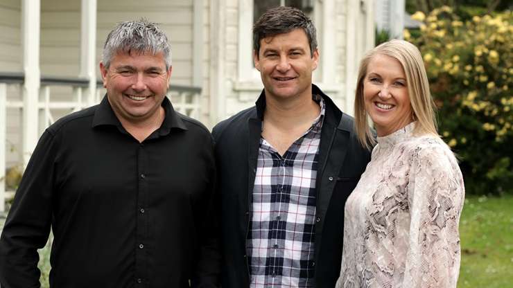 The revived Remuera villa that's the centrepiece of a peaceful lifestyle block in Franklin is up for grabs. Photo / Supplied