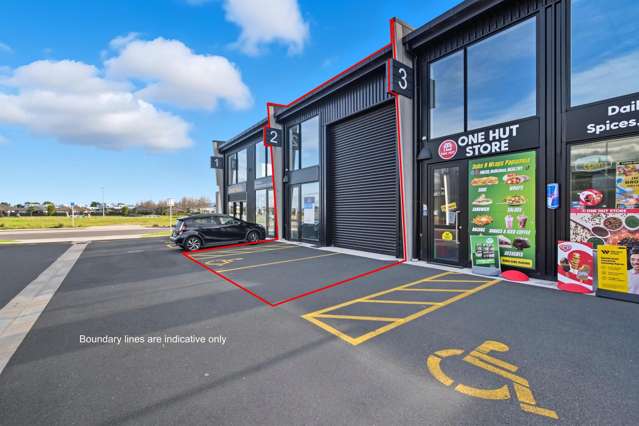 Papamoa commercial unit for sale