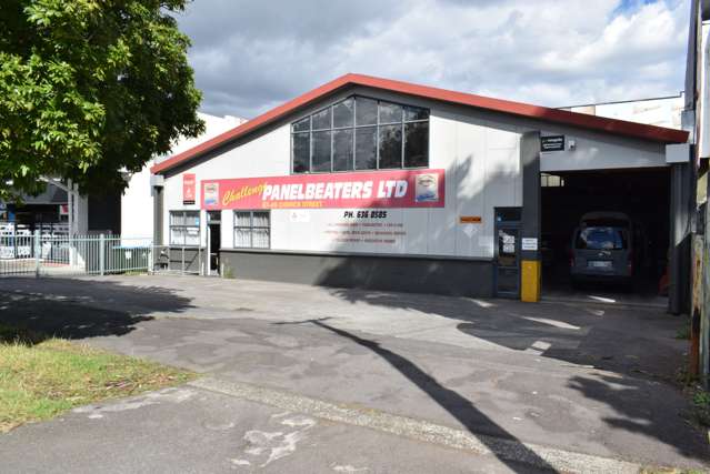 Road Frontage Undergoing refurbishment