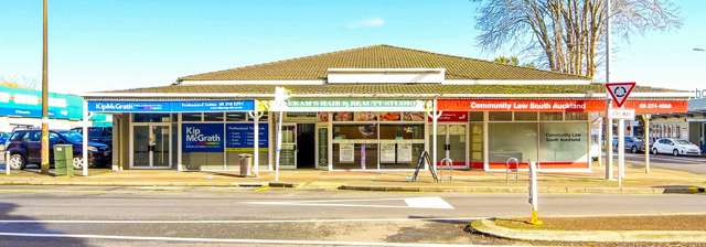 Prominent retail corner in Papakura
