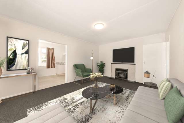 Single-Level Family Living on a Corner Section