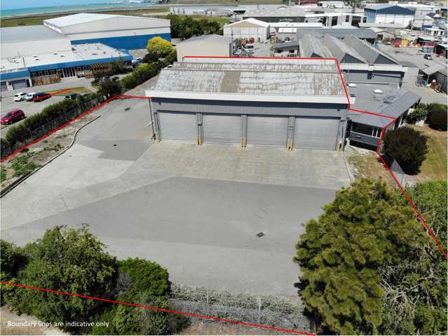 Versatile warehouse or workshop in Washdyke