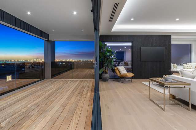 Brand new home on prominent ridge