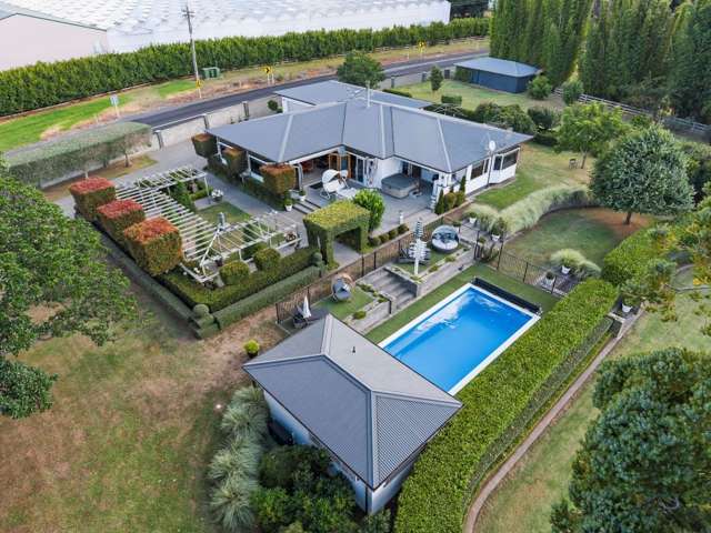 Self-taught gardener selling landscaped retreat