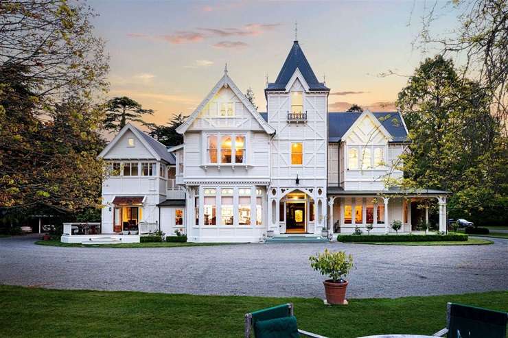 McLean’s Mansion, in Christchurch, has been listed for sale after funding for the building's restoration could no longer be secured. Photo / Supplied