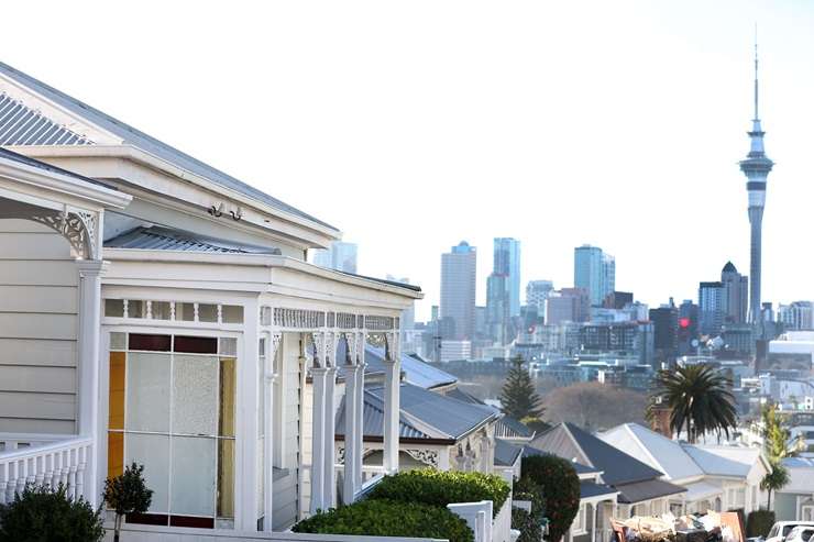 Holiday homes and luxury estates on Waiheke Island got a 7.8% lift in their CV. Photo / Getty Images