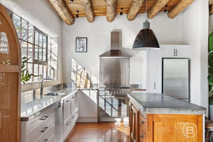 A striking four-bedroom home at 44 Hakanoa Street, in Auckland's Grey Lynn, is up for grabs. Photo / Supplied