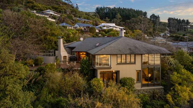 Private gardens, panoramic sea views