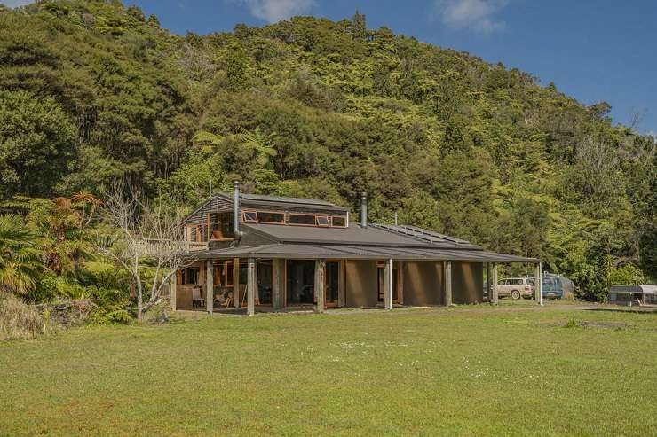 More than half the enquiry for a luxury off-grid property at 61 Koru Rise near Tairua has been from people living overseas. Photo / Supplied