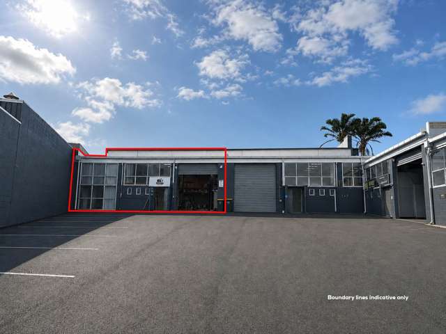 HIGH-RATIO INDUSTRIAL UNIT  217M²