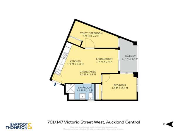 701/147 Victoria Street West City Centre_1