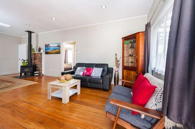 Fully fenced with double garage home