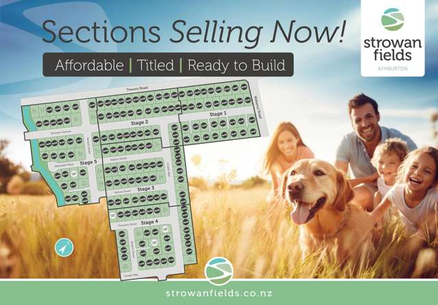 Strowan Fields Subdivision - Titles issued