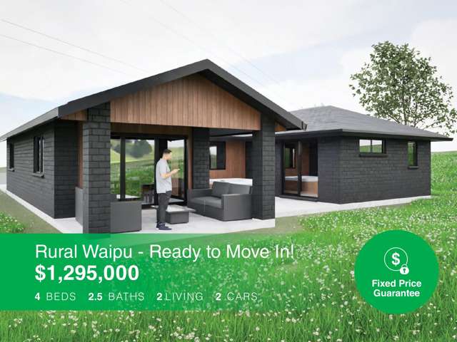 Rural Waipu - Ready to Move in Now!