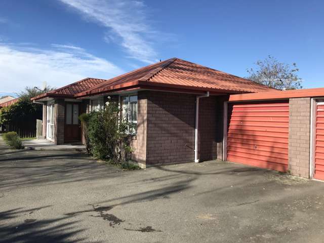 Two bedroom home close to Riccarton Mall